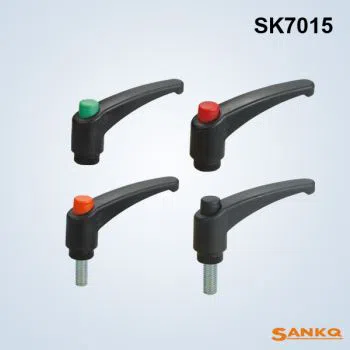 Quality for Industrial Zinc Alloy + Ss or S45c Adjustable Clamp Lever Handle