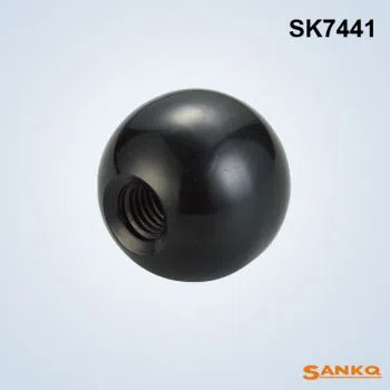 Plain Spherical Knobs with Tapped Blind Hole