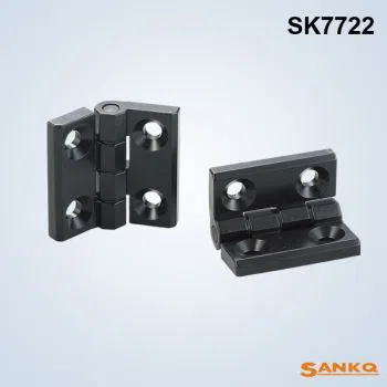 Industrial Equipment Zinc Alloy Electrical Panel Butt Flat Door Hinge