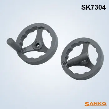 Spoked Handwheels Fold-away Handle